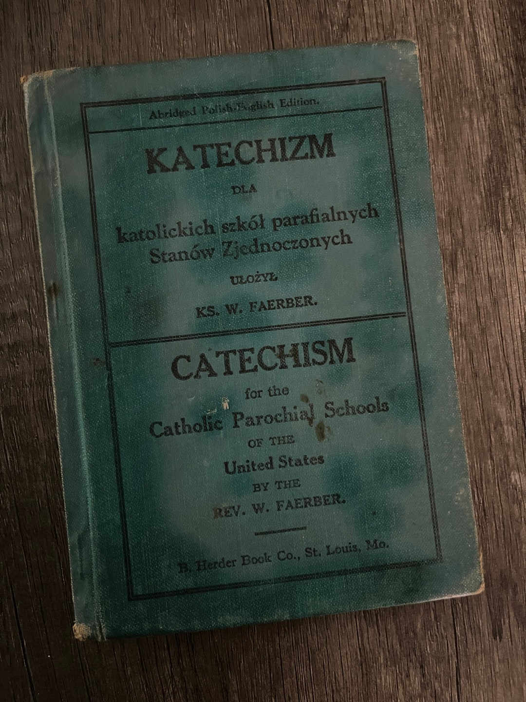 1928 Catechism for the Catholic Parochial Schools of the Etsy