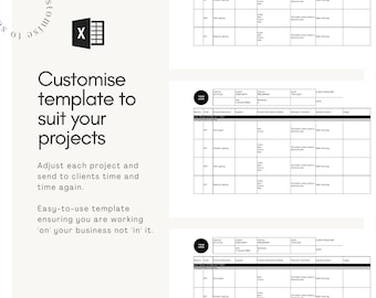 Interior Design FF&E Schedule Template | Excel Download