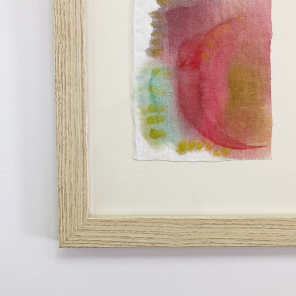 Framed Textile Art Etsy