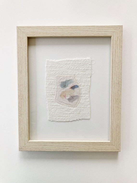 Etsy textile wall art sale