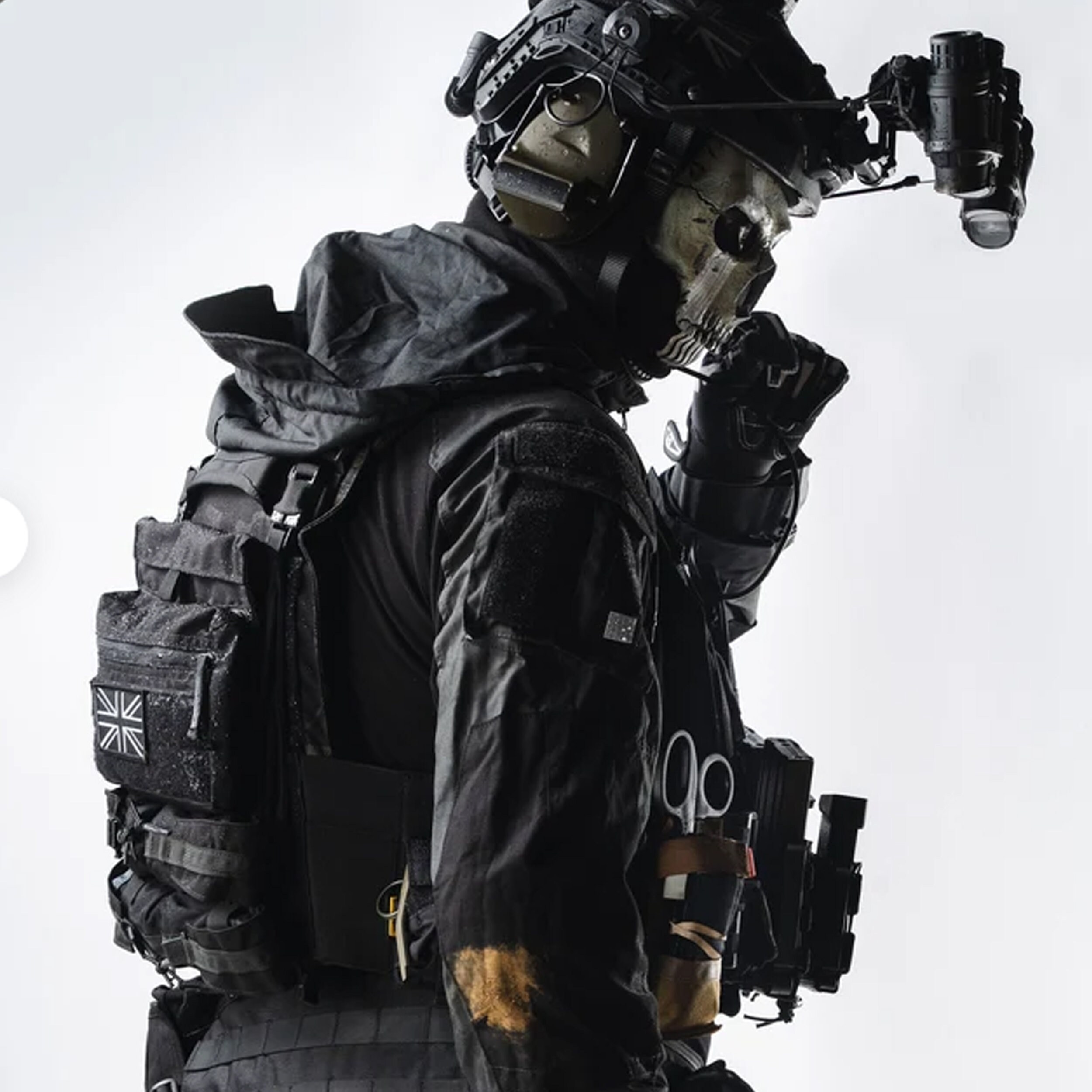 Ghost mask - Operator MW2 airsoft or cosplay - Inspire Uplift