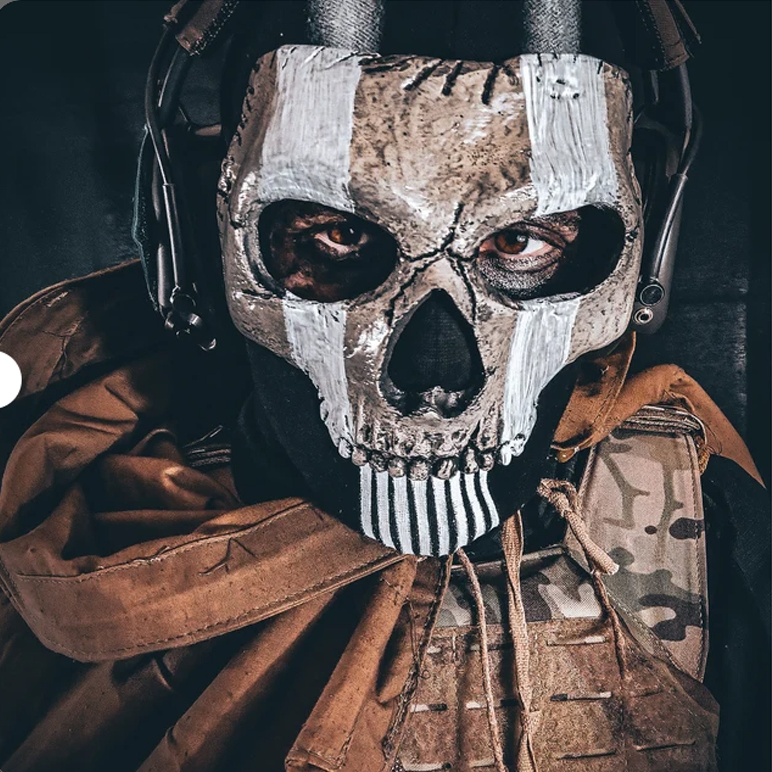 Ghost mask V2 Operador MW2 airsoft -  Portugal
