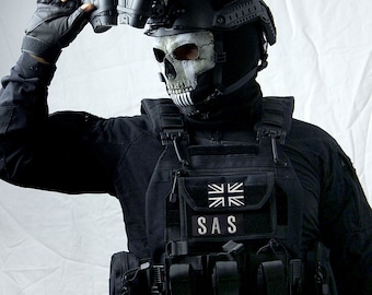 Ghost mask V3 - vest MW2 airsoft