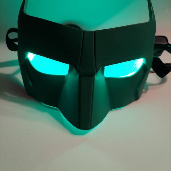 Green Lantern Kyle Rayner Face MASK cosplay accessory Reenactment Dc Comics justice league