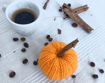 Knitted Pumpkin Pattern , Halloween Knit Pattern , Easy Knit Pumpkin , Pumpkin Knitted Toy Pattern , Easy Knit Pattern , Toy Knit Pattern