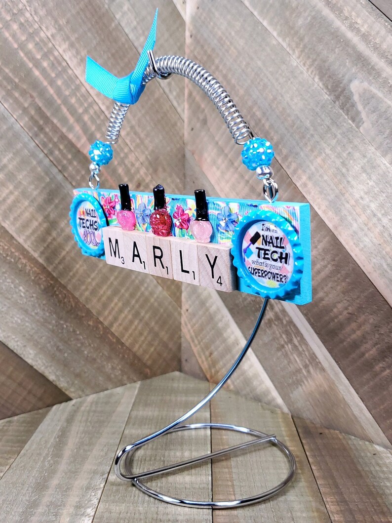 Personalized Nail Tech Gift Custom Nail Tech Gifts Nail Etsy