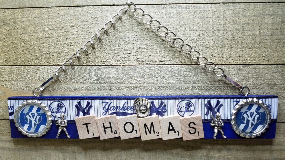 Personalized Yankees Gifts Yankees Custom Baseball Gifts Etsy