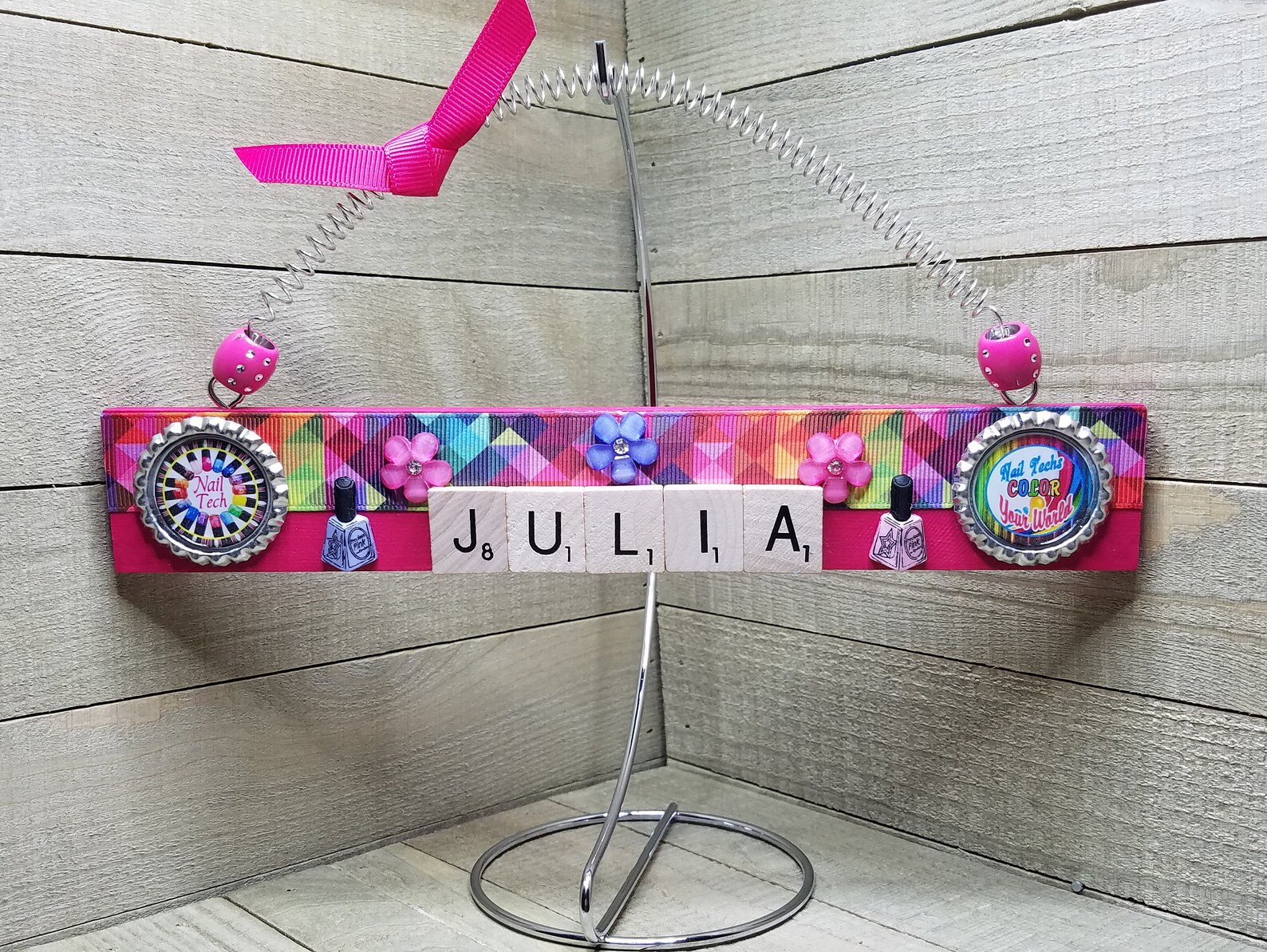 Custom Made Nail Tech Gift Personalized Nail Artist Gift Nail Etsy