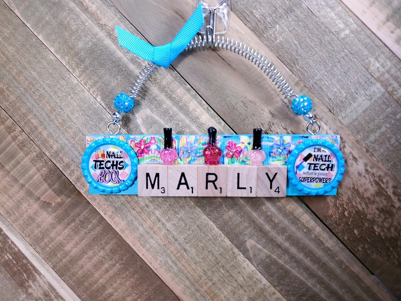 Personalized Nail Tech Gift Custom Nail Tech Gifts Nail Etsy