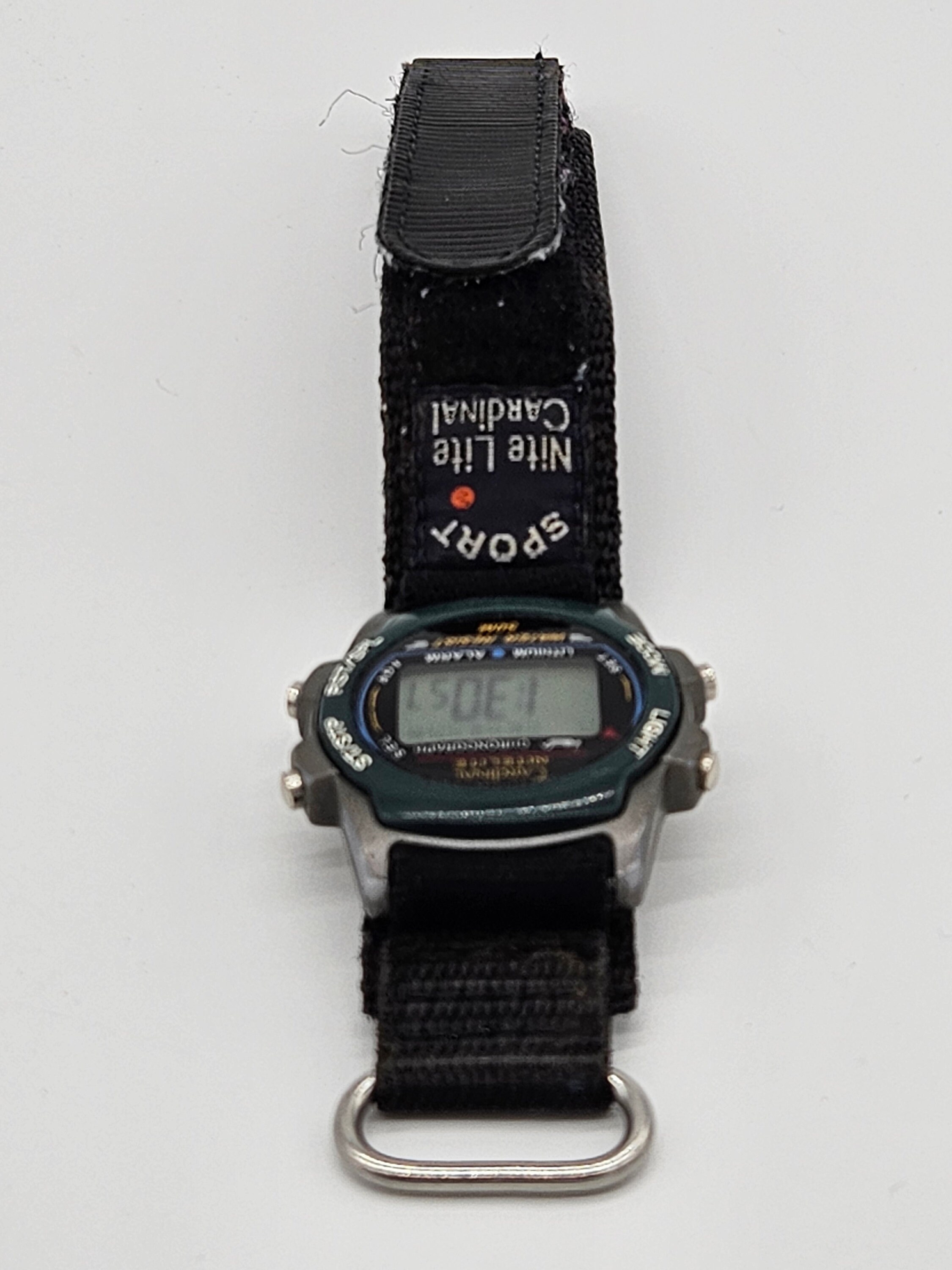 Vintage Rare Mens Cardinal Chronograph Digital Watch Nite Lite 50M 1980s Etsy UK