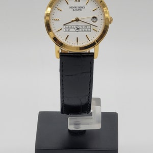 Rare Special Edition Henry Birks Sons Canada Post Unisex Dress Quartz Watch Looks New Etsy
