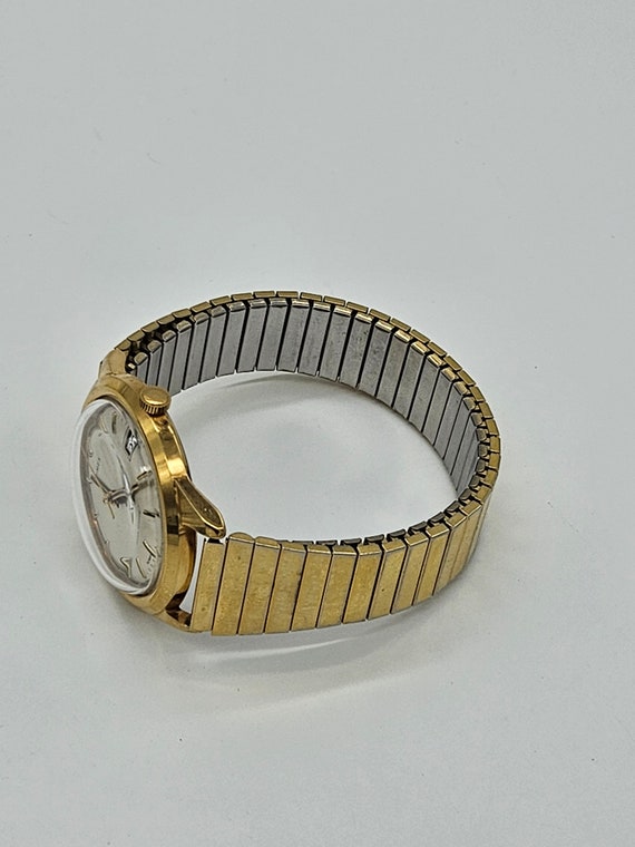 Men's Vintage Timex Watch 26560 10578 Mechanical … - image 8