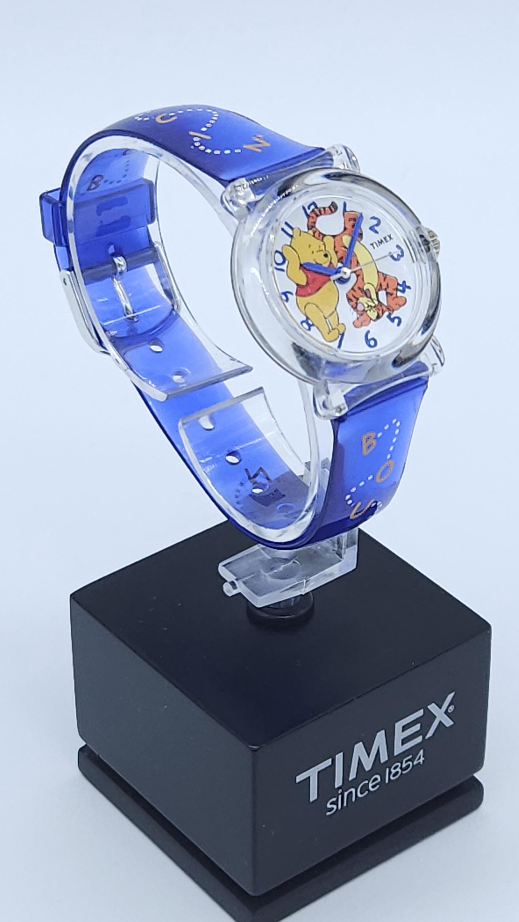 タイメックス リワインド キッズ くまのプーさん ティガー ブルー