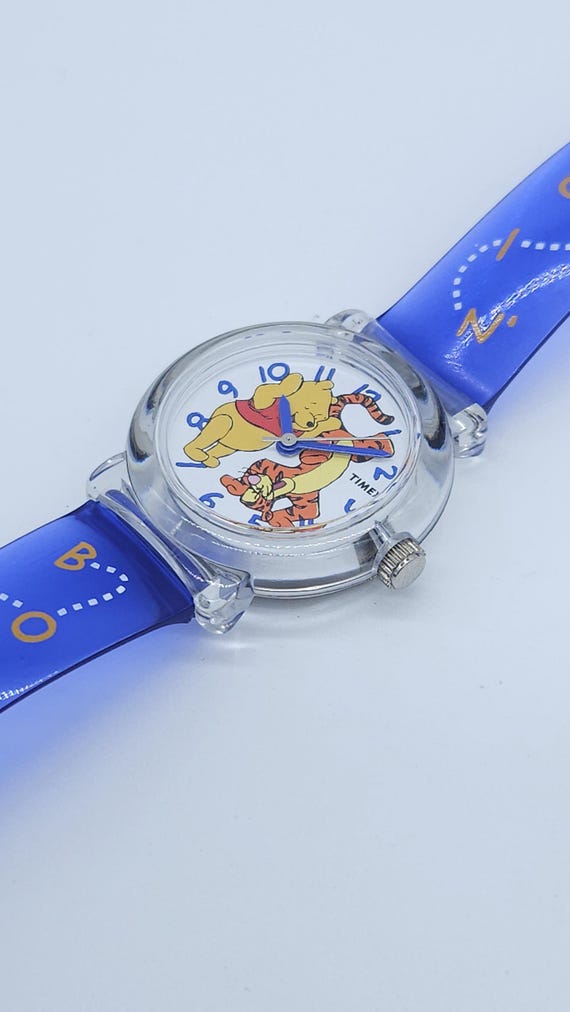 タイメックス リワインド キッズ くまのプーさん ティガー ブルー