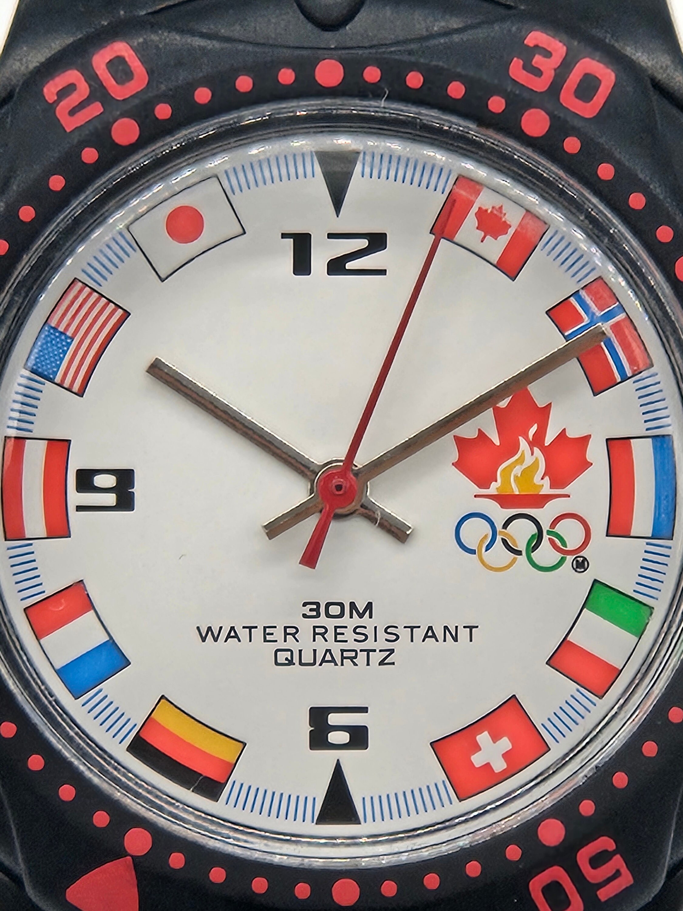 Collectible 1998 Mcdonalds Canada Nagano Olympics Quartz Watch