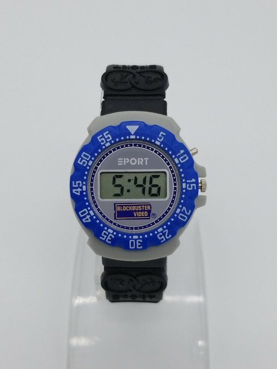 Lcd top wrist watch