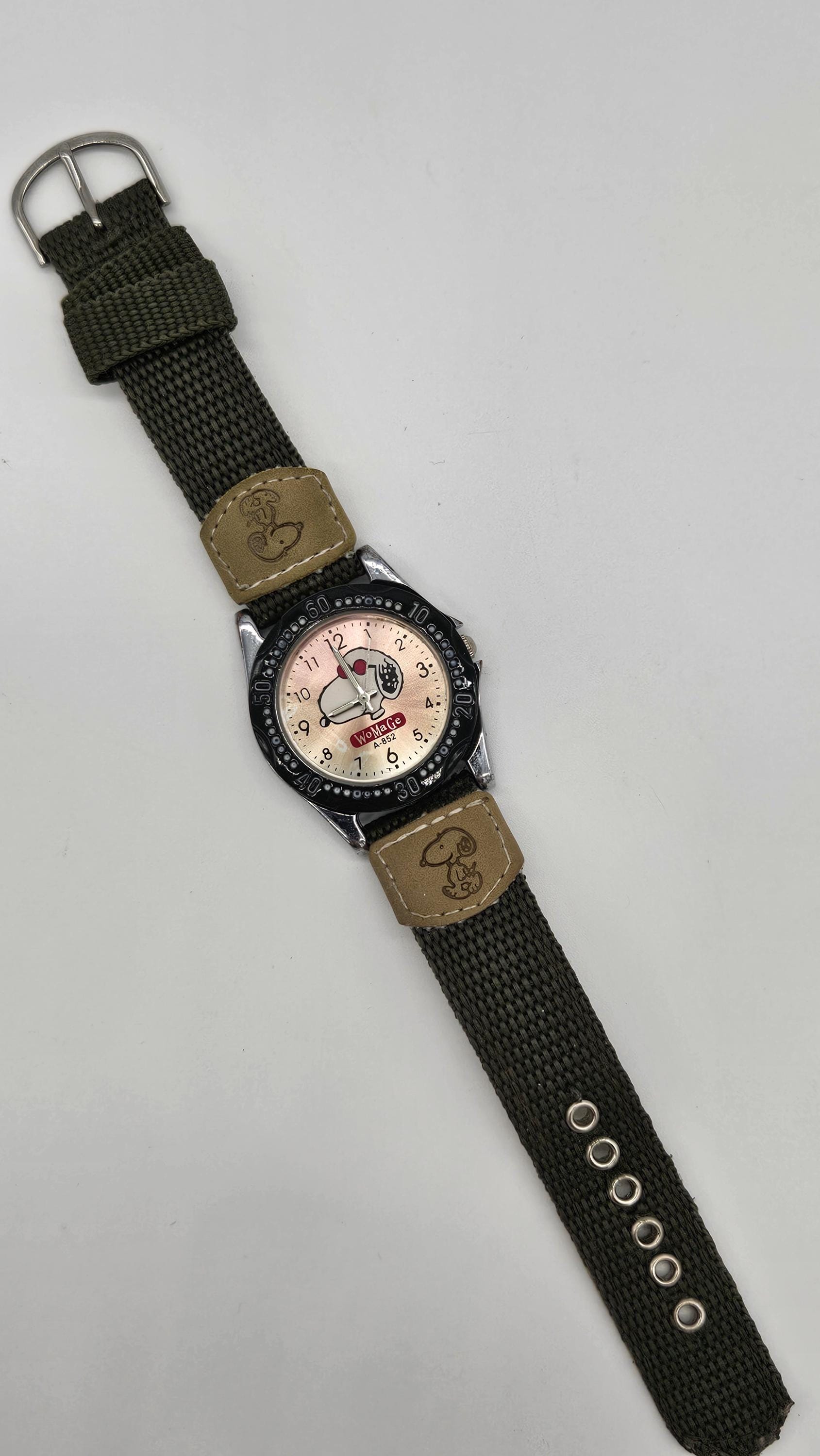 Rare Collectible Snoopy Peanuts Character Watch | Vintage