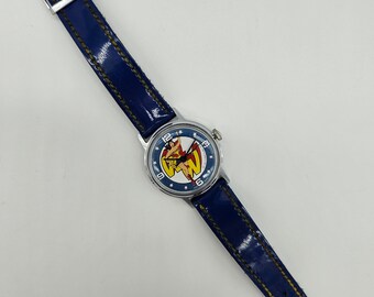 【WONDER WONDER】[UNISEX] Dickz Vintage Check Brushed L/S Sh Vintage Rare 1974 Timex Wonder Woman Character Collectible