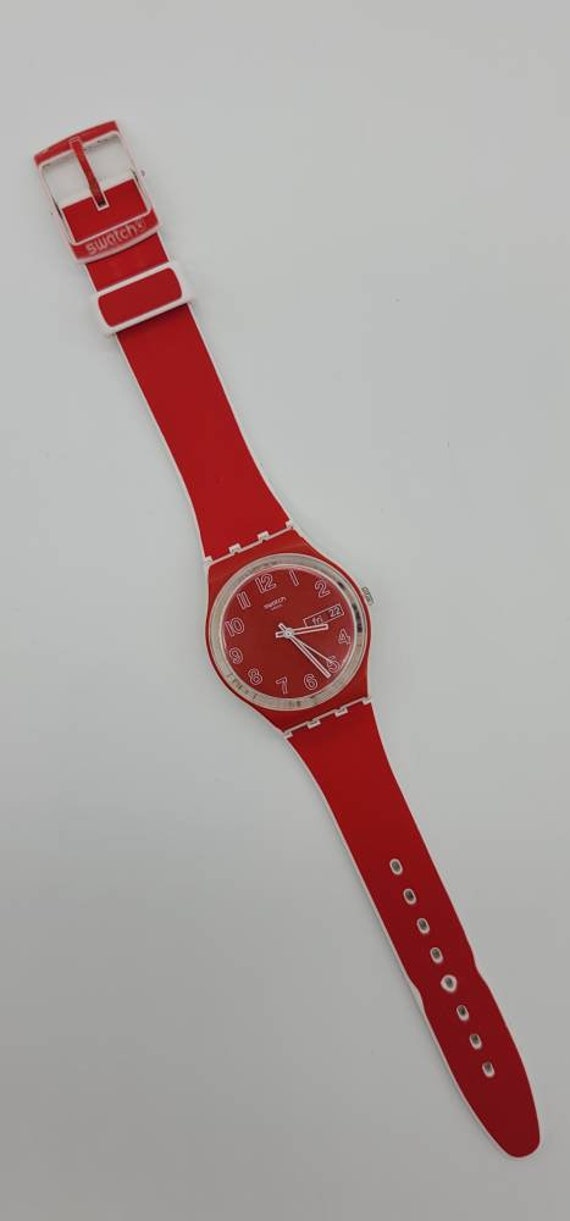 Swatch Originals Poppy Field Quartz GW705 Unisex … - image 10