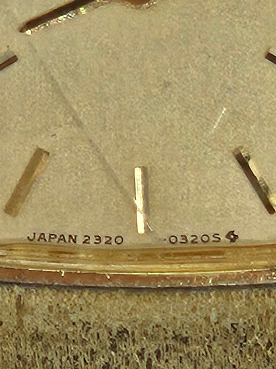 Vintage Seiko 2320-0320S Watch RARE 80s Japan Qua… - image 3