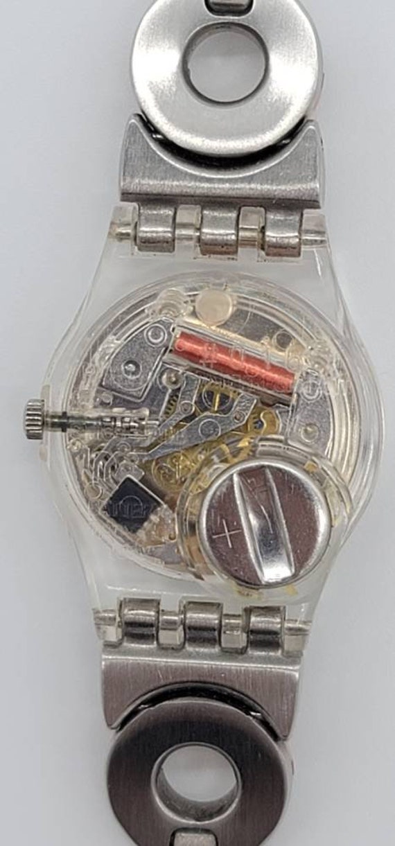 Swatch Rare Vintage Woman's Stainless Steel Pop A… - image 7
