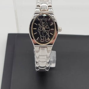 Vintage Silver-tone Winnie The Pooh Vintage Watch Limited Edition 231 of 300 NOS