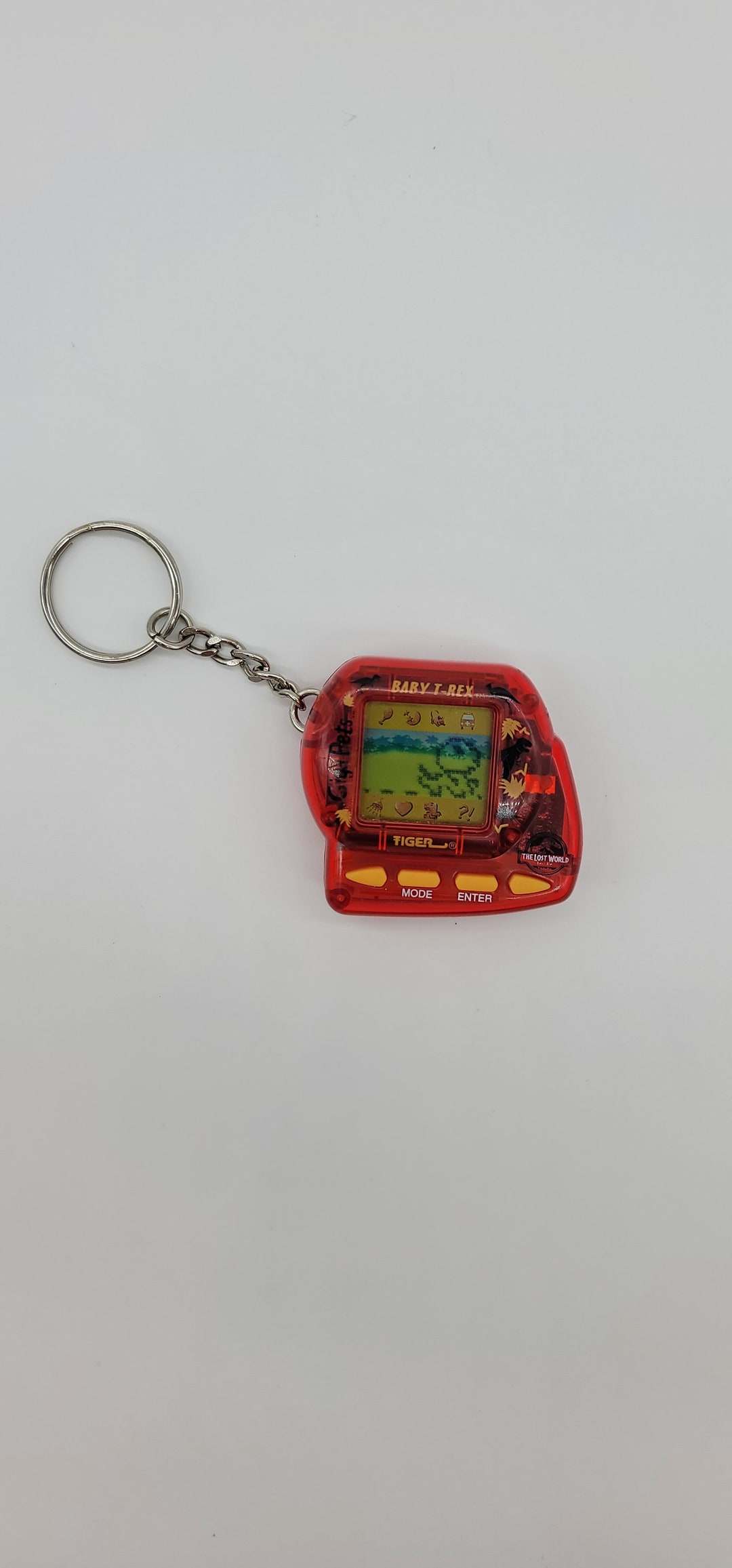 Vintage 1997 Tiger Giga Pets Baby Trex Jurassic Park the Lost Etsy