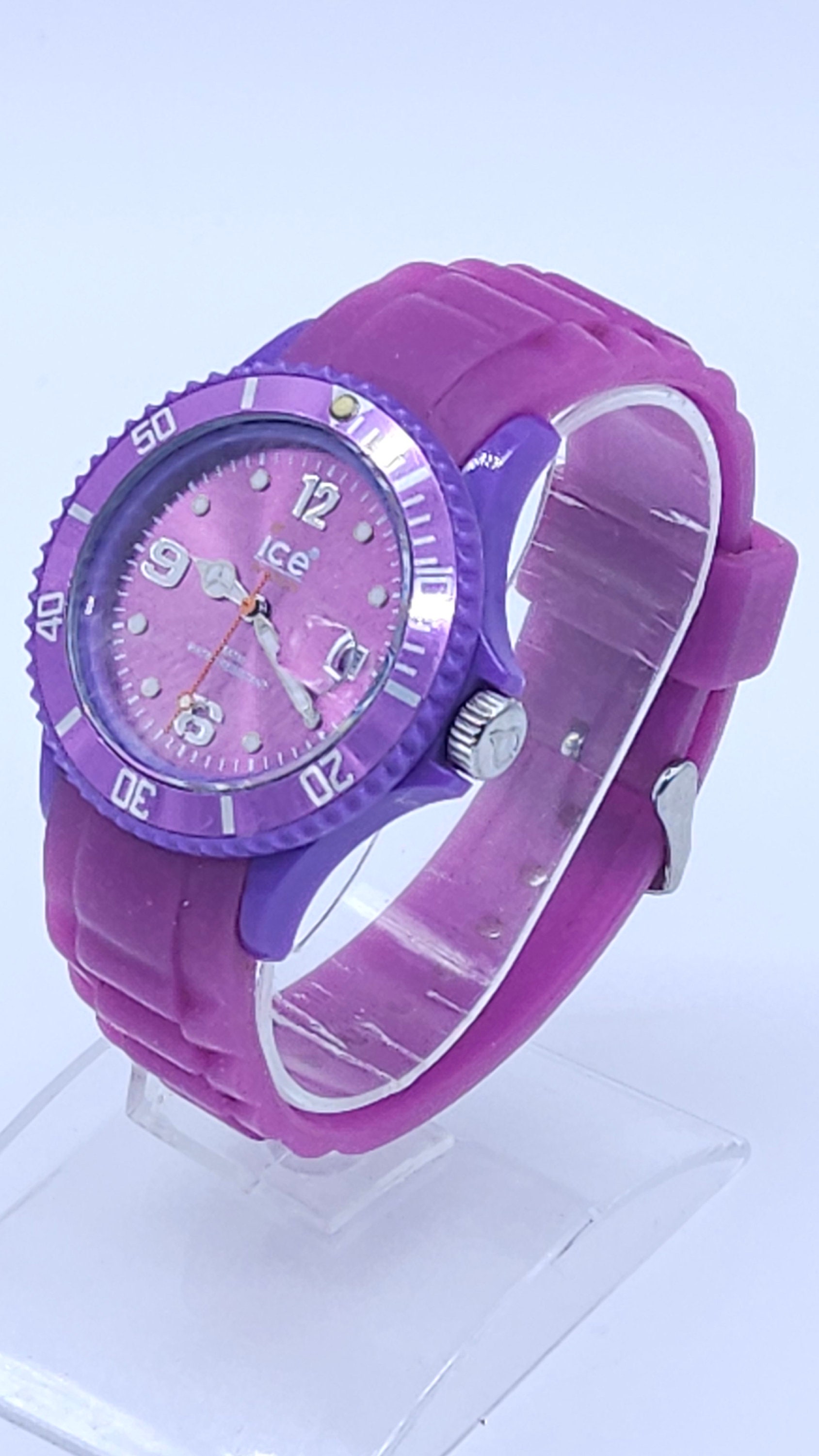Ice-watch Unisex Sili Collection Purple Plastic and Silicone 