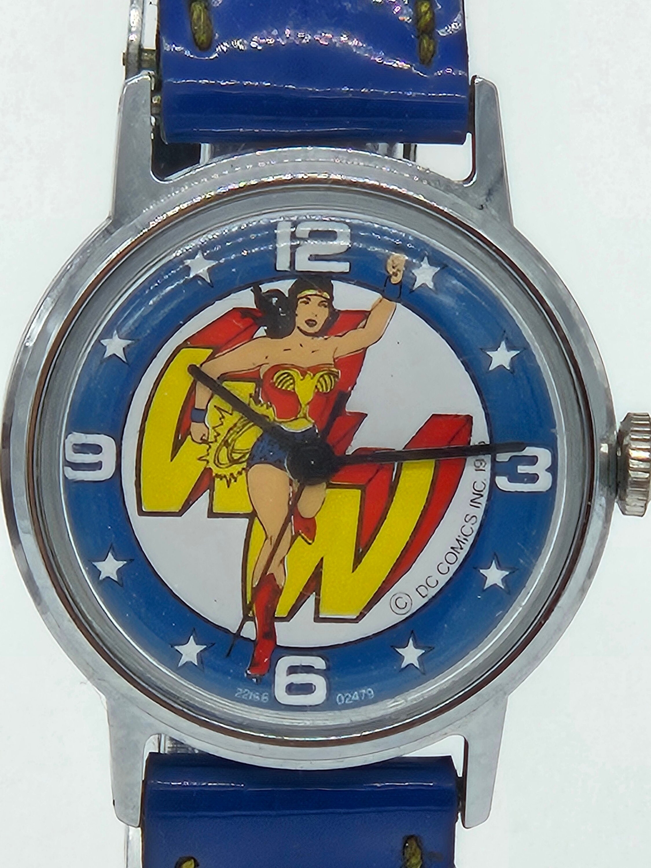 Vintage Rare 1974 Timex Wonder Woman Character Collectible 