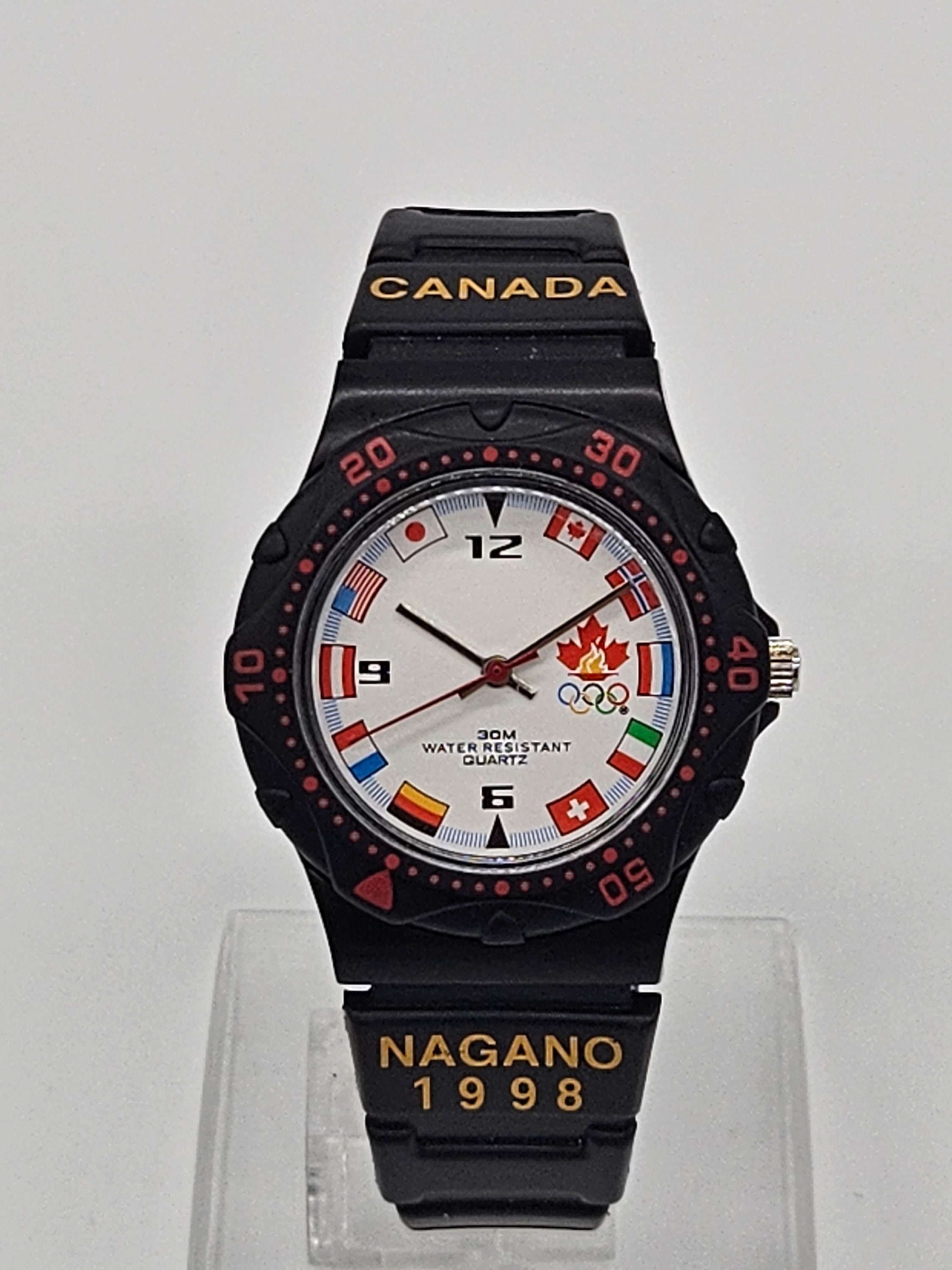 Collectible 1998 Mcdonalds Canada Nagano Olympics Quartz Watch