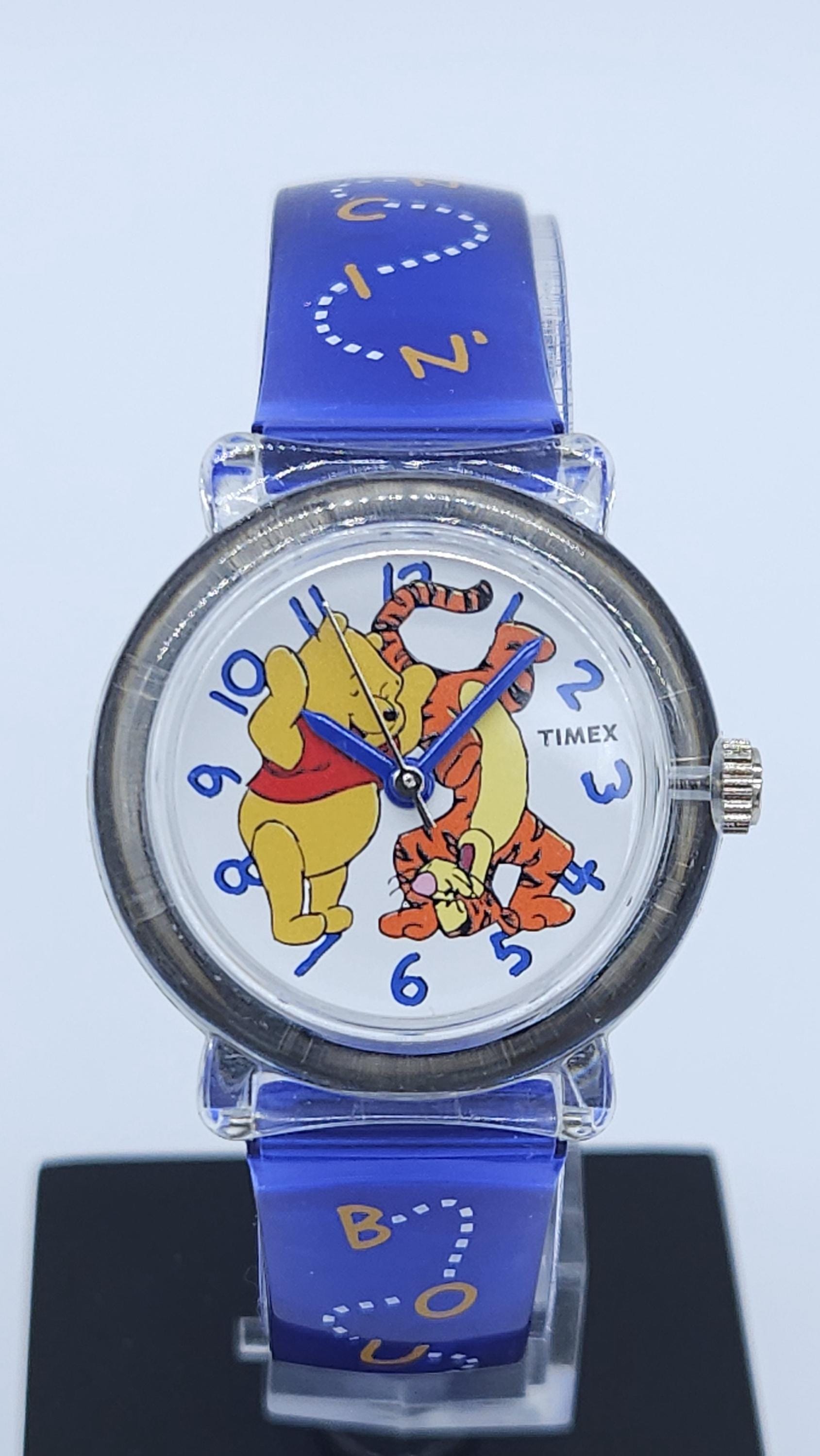 タイメックス リワインド キッズ くまのプーさん ティガー ブルー