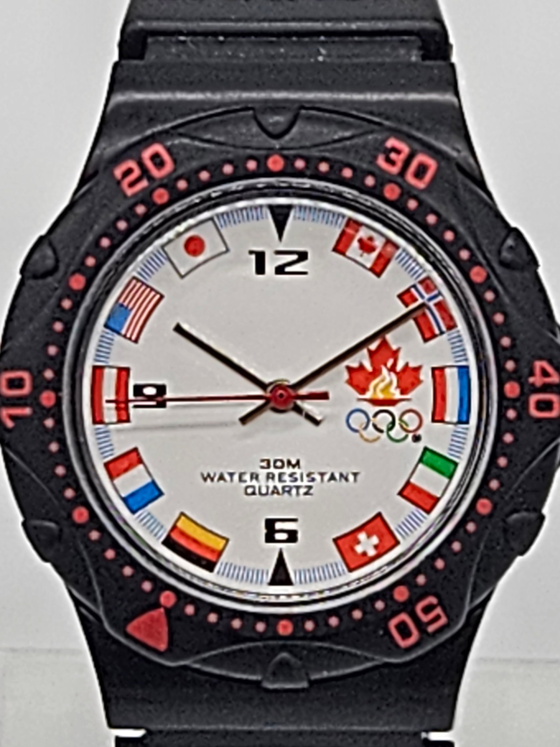 Collectible 1998 Mcdonalds Canada Nagano Olympics Quartz Watch