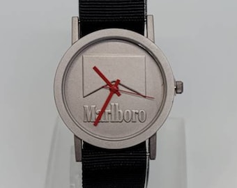 Rare Marlboro Gray wrist watch/ Great vintage condition/ Very nice collectible item/ Collection wrist watch