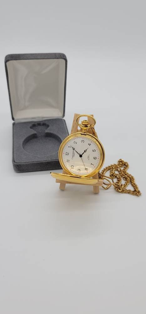 Montre Bracelet Vintage CONTINENTAL Dorée - À Quartz - Pour Femme - Occasion