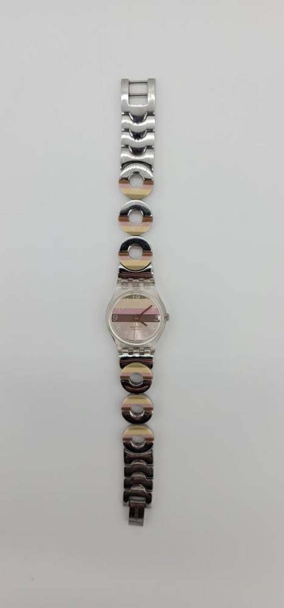Swatch Rare Vintage Woman's Stainless Steel Pop A… - image 1