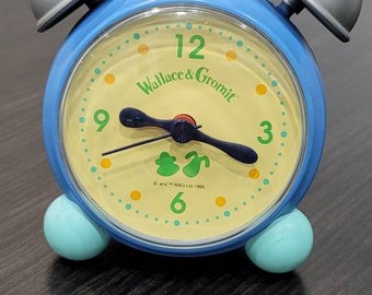 Rare Collectible Wallace and Gromit Table Clock W&G Ltd 1989