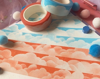 Originele wolk en hemel Washi Tape
