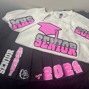 Senior Skirt Set (Senior & Graduation Hat)