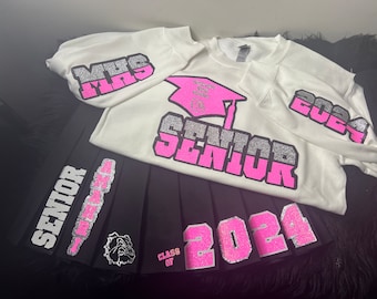 Senior Skirt Set (Senior & Graduation Hat)