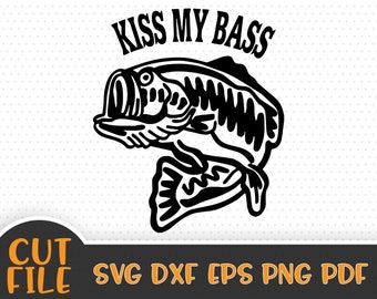 Download Kiss My Bass Svg Etsy