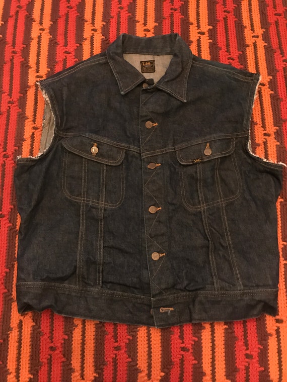 Vintage 1960’s Lee 101J riders vest
