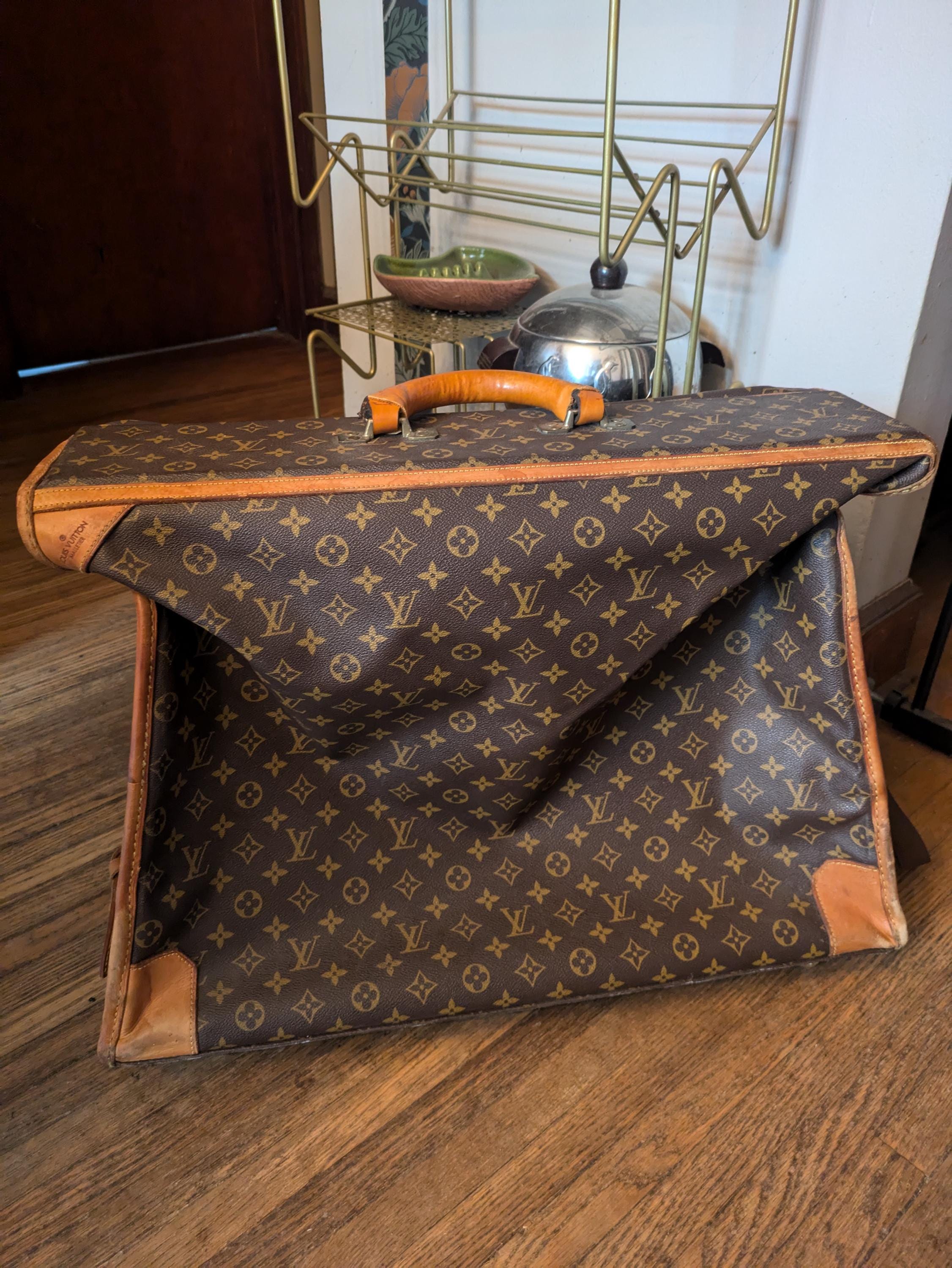 Louis vuitton garment bag Etsy