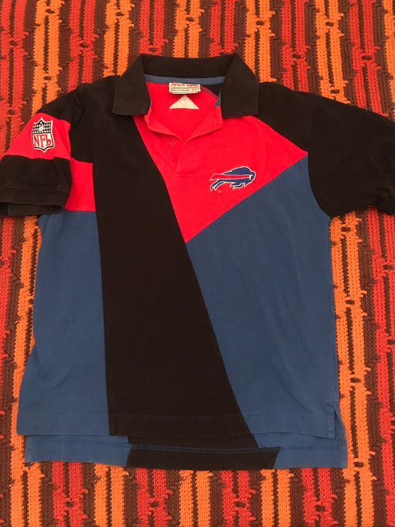 Vintage colorblock Buffalo Bills Polo