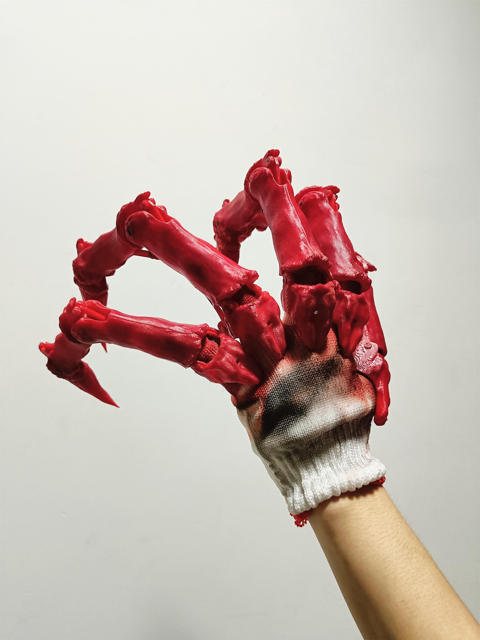 Red Hand Claws Red Skull Claws, Tech Paws Claw, Robot Blades Fingers, Mechanical ...