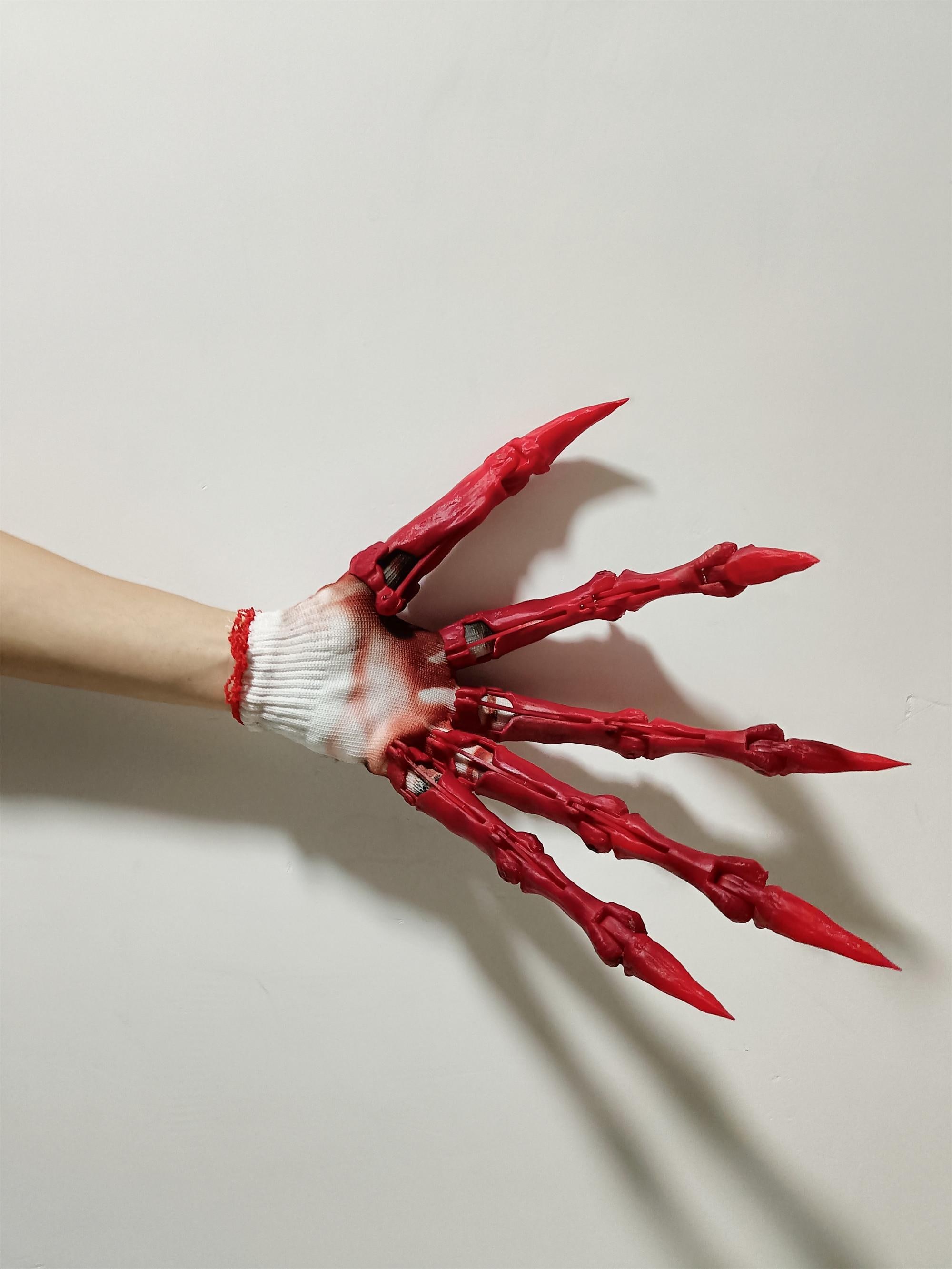 Red Hand Claws Red Skull Claws, Tech Paws Claw, Robot Blades Fingers, Mechanical ...