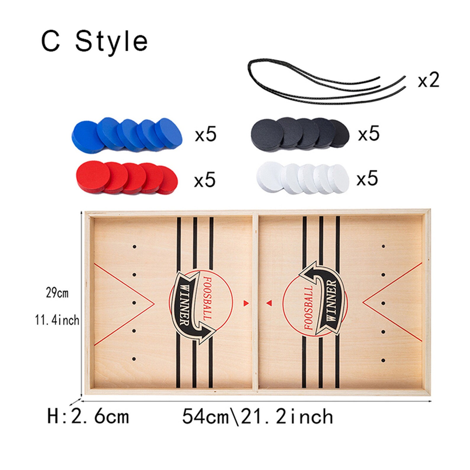 Foosball Games Fast Hockey Sling Puck Game Paced Sling Puck Etsy