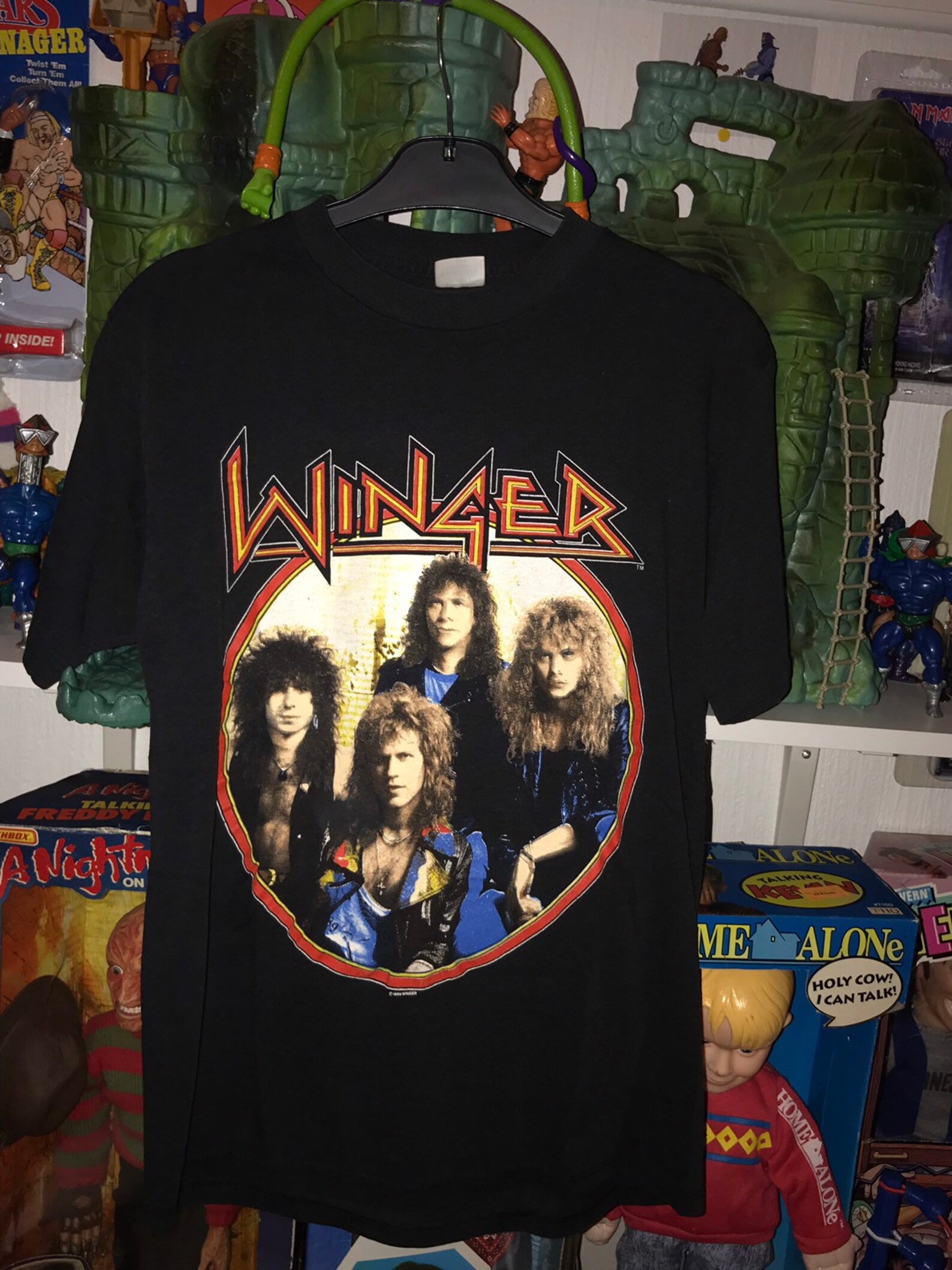 RAD Vintage WINGER 1989 headed for A Heartbreak Etsy