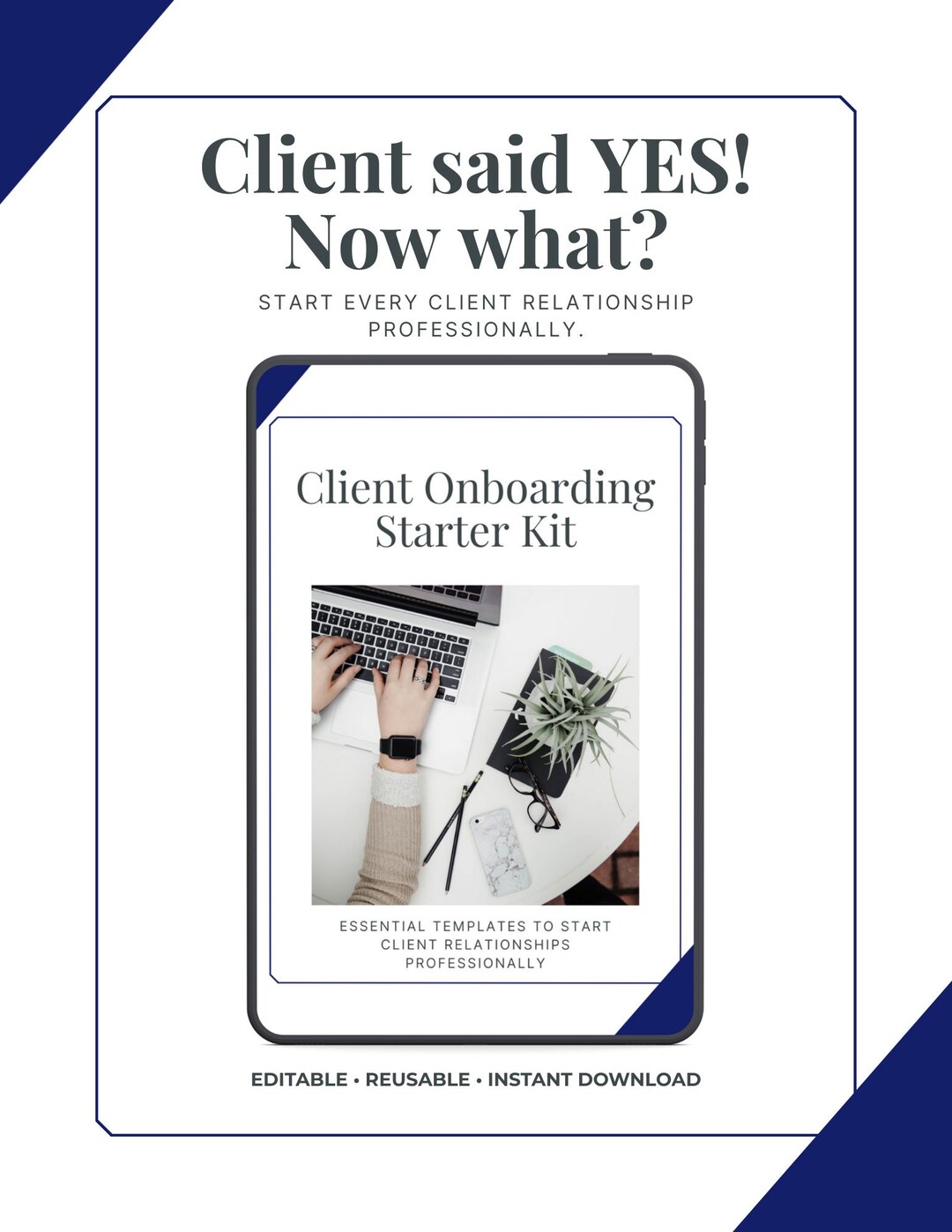 Client Onboarding Starter Kit | Welcome Email, Intake Form (digital ...