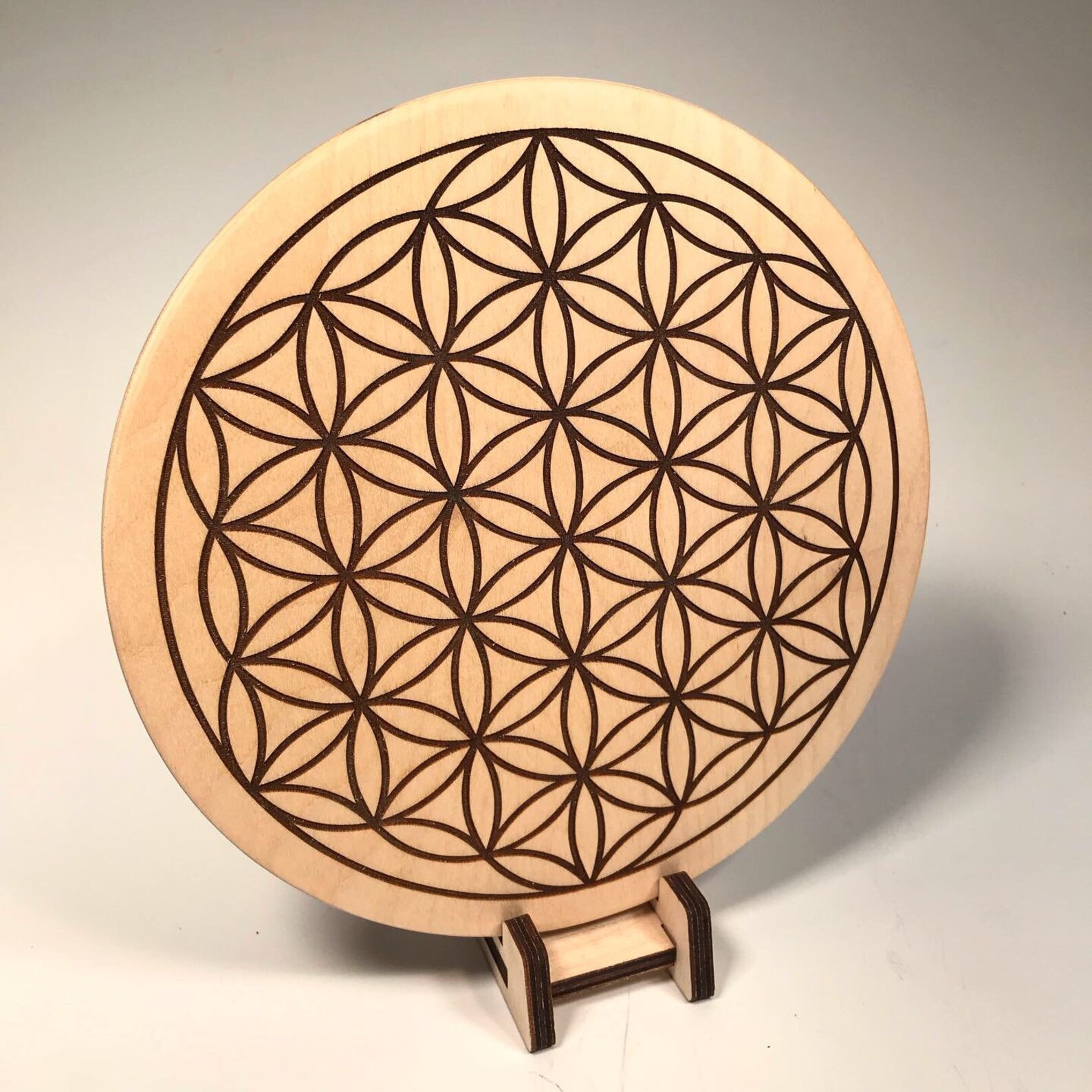 Flower of Life Grid Crystal Grid Board | Etsy