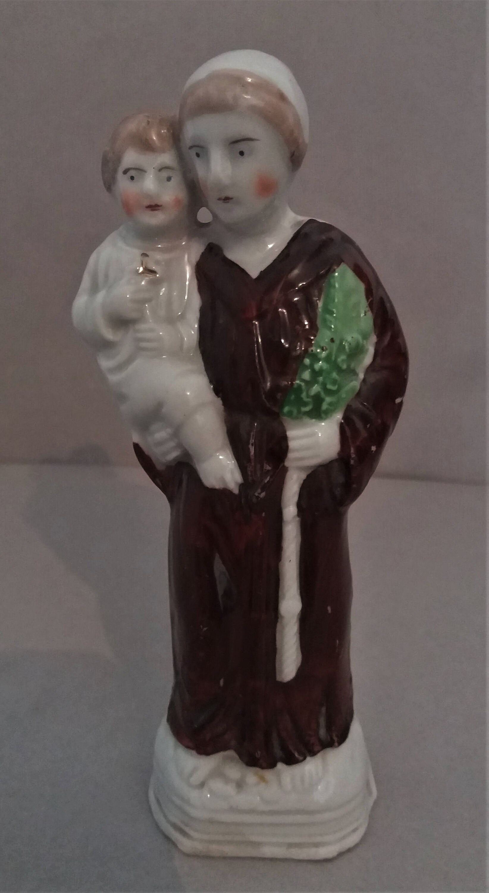 statuette en Porcelaine Saint Antoine Années 50